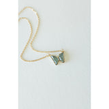 Everflight Butterfly Necklace in turquoise blue, Desert Sol