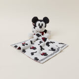 Barefoot Dreams Disney Blanket Buddie in Mickey Mouse laid flat, front view