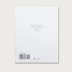Book of Proverbs KJV hardcover, plain white back cover with a short quote and barcode