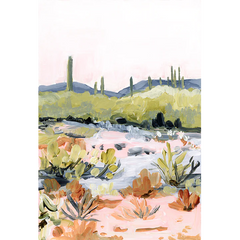 Bright Desert Art Print