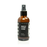 Broken Top Brands Birch Charcoal Man Spray in an amber glass bottle with a black spray top