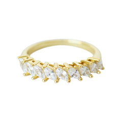 Canyon Marquise Ring in gold, Desert Sol