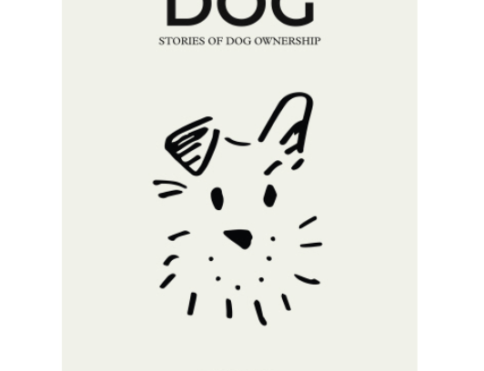 Chronicle Books DOG: Stories of Dog Ownership, a cream cover with a line-drawn dog face