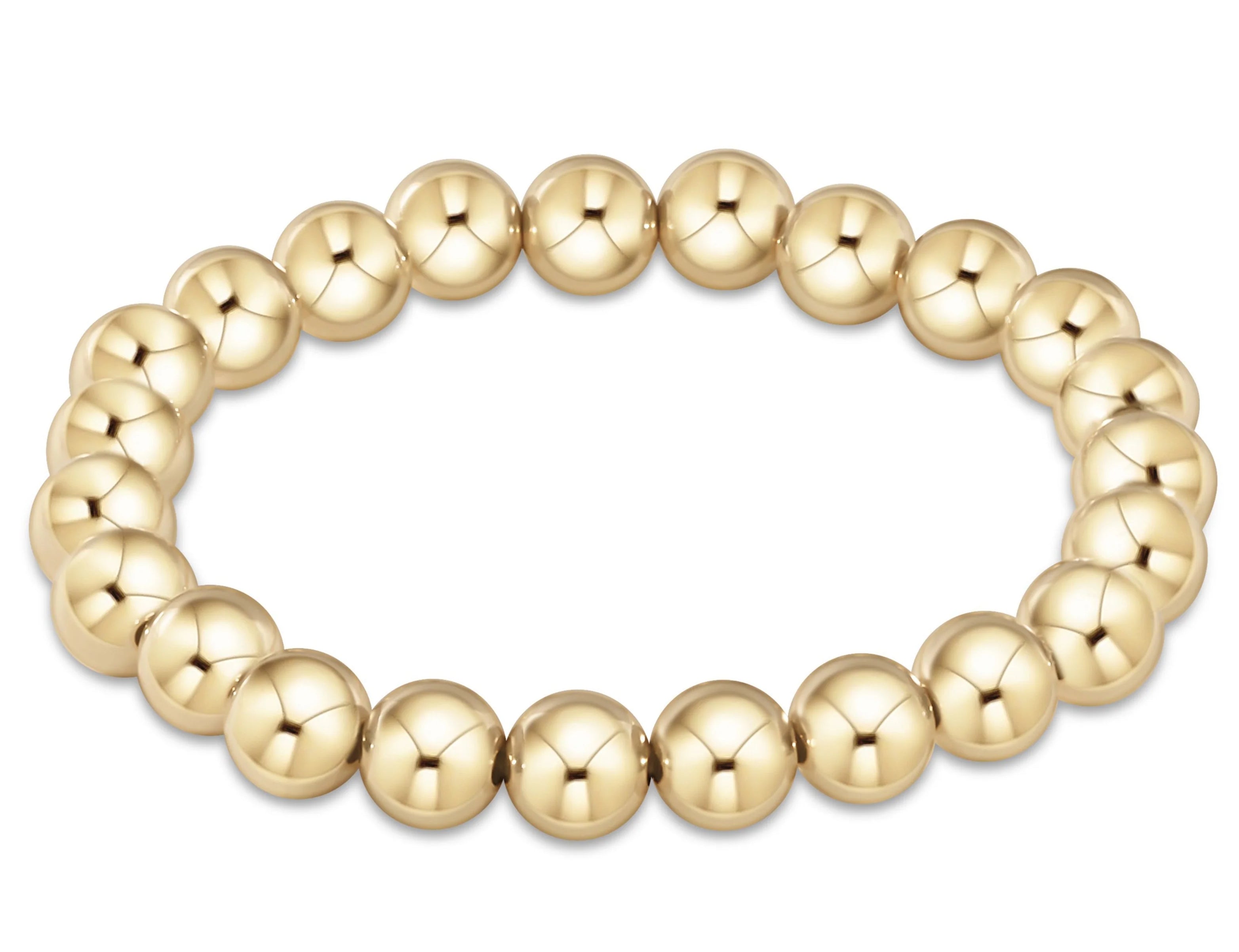 Classic Gold Beaded Bracelet