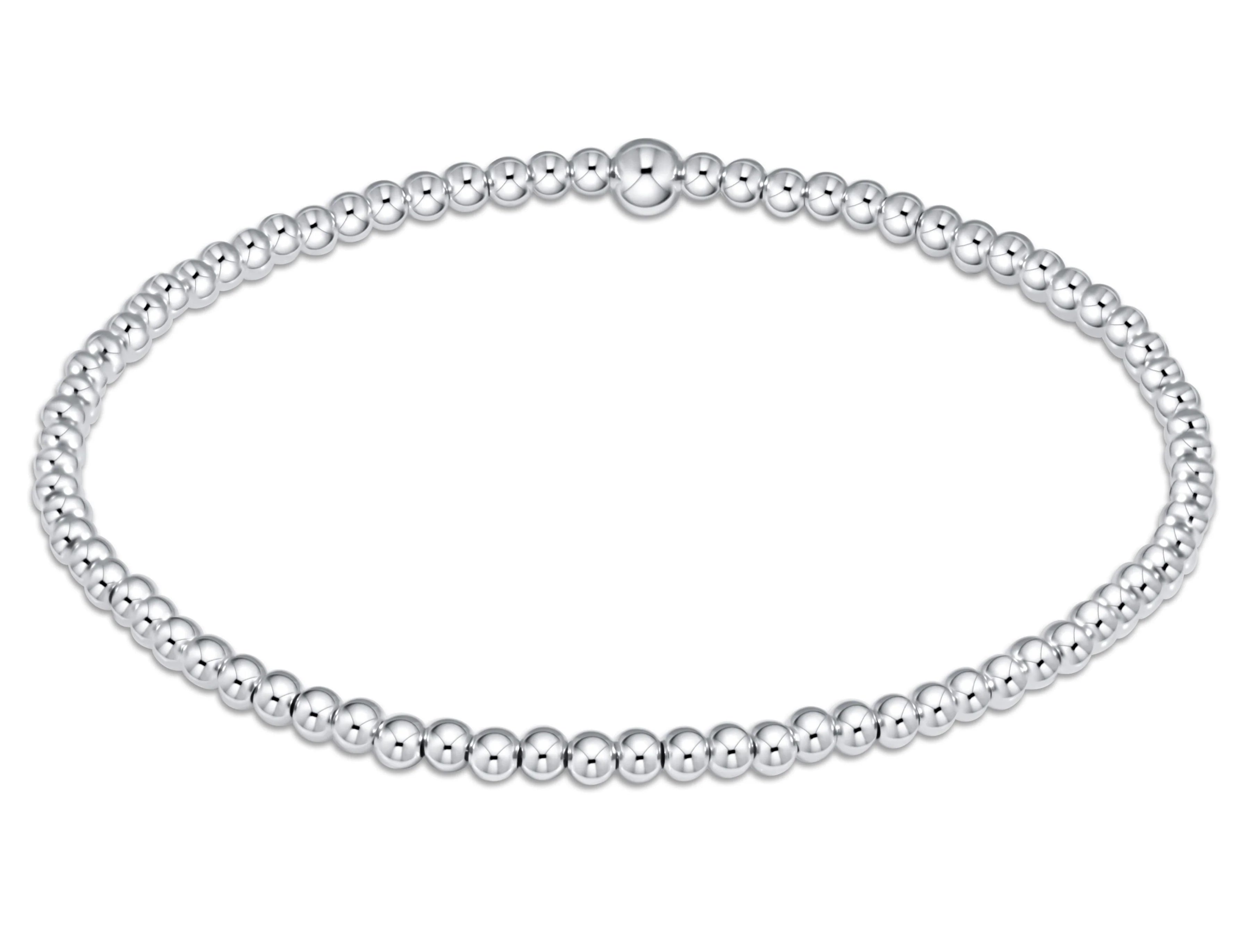 Classic Sterling Bead Bracelet
