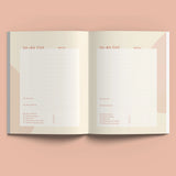 Collective Hub Create Your Best Life Journal open to a two-page to-do list spread