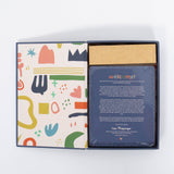 Collective Hub My Daily Routine Deck box open showing the welcome card and colorful lid