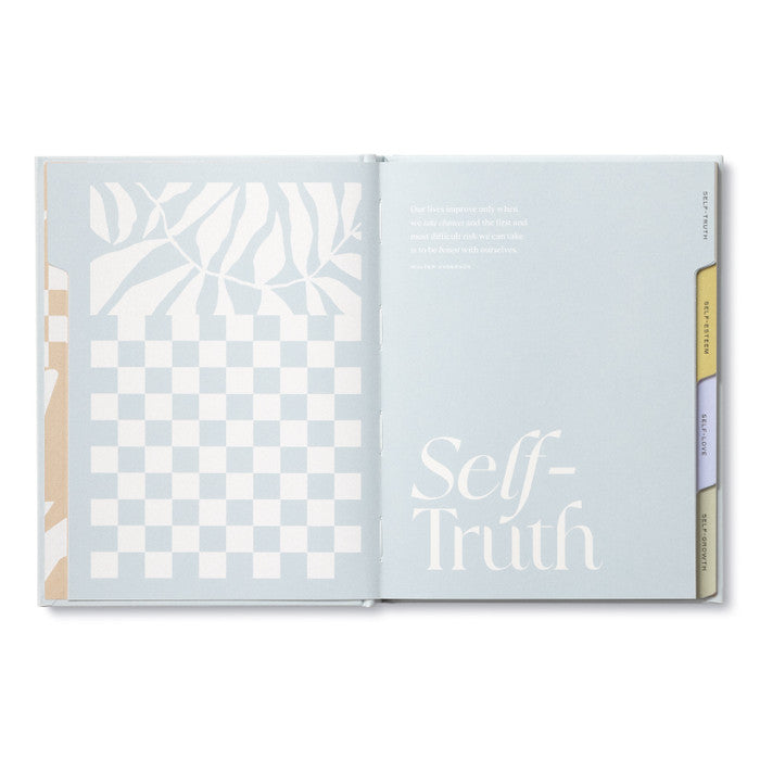Compendium Create Your Self Guided Journal open to the Self-Truth section divider