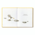Compendium Finding Muchness book open to a bird hopping across stepping stones