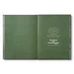 Compendium The Storyteller's Almanac open to the green Stories of Pure Magic title page