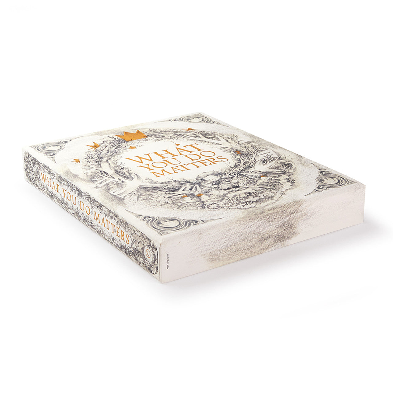 Compendium What You Do Matters Set slipcase lying flat at an angle
