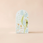 Cuddle + Kind Tiny Charlie the Honey Bear floral arch gift box, closed