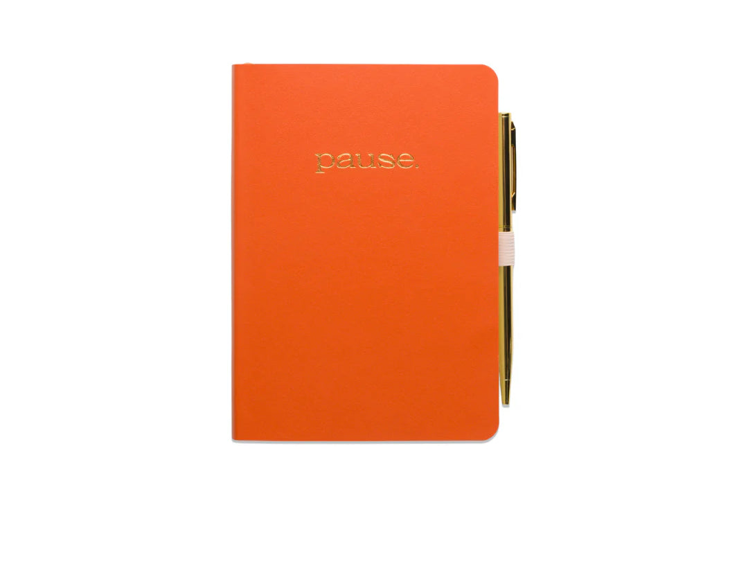 Gratitude Journal Pause, a small guided gratitude journal titled Pause