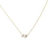Dune Necklace in gold, Desert Sol