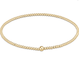 enewton Classic Gold Bangle, 2mm