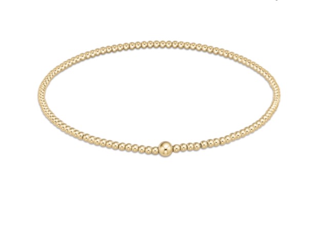 enewton Classic Gold Bangle, 2mm