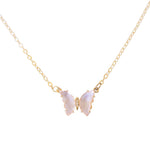 Everflight Butterfly Necklace in petal pink, Desert Sol