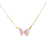 Everflight Butterfly Necklace in petal pink, Desert Sol
