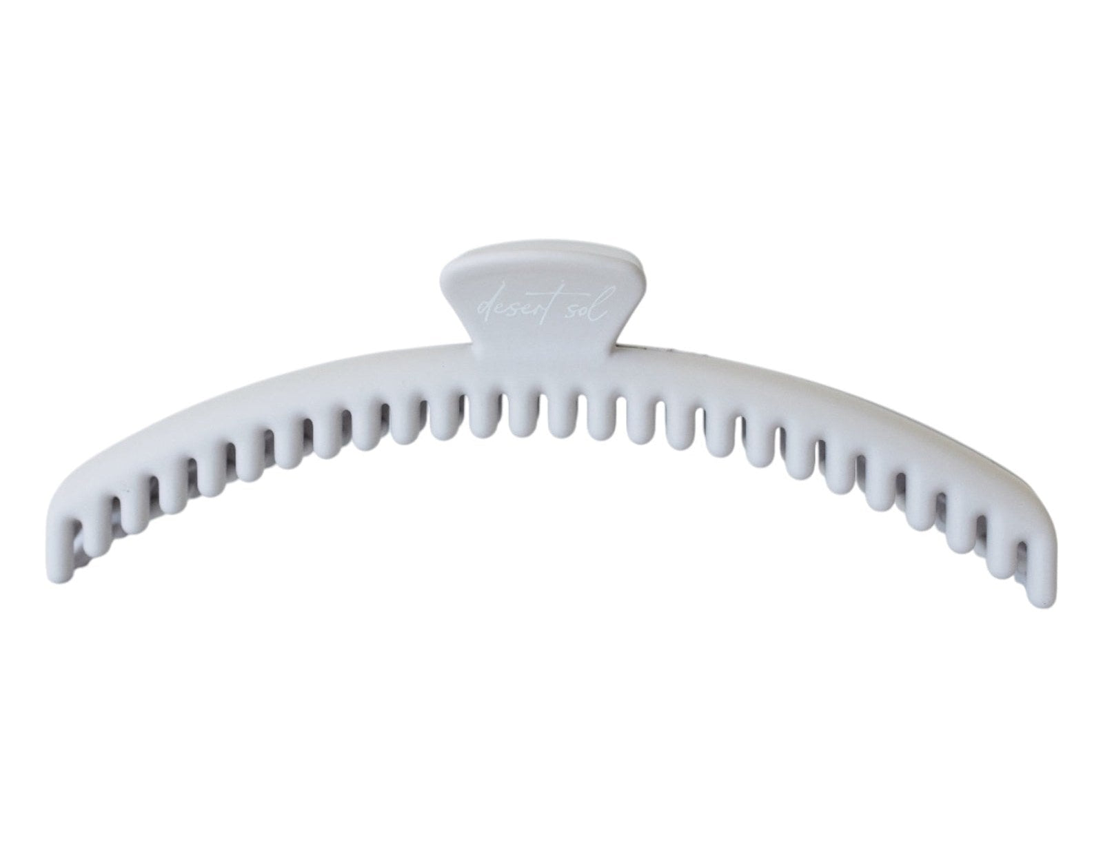 Frenchie Claw Clip in rosewater, classic size, Desert Sol