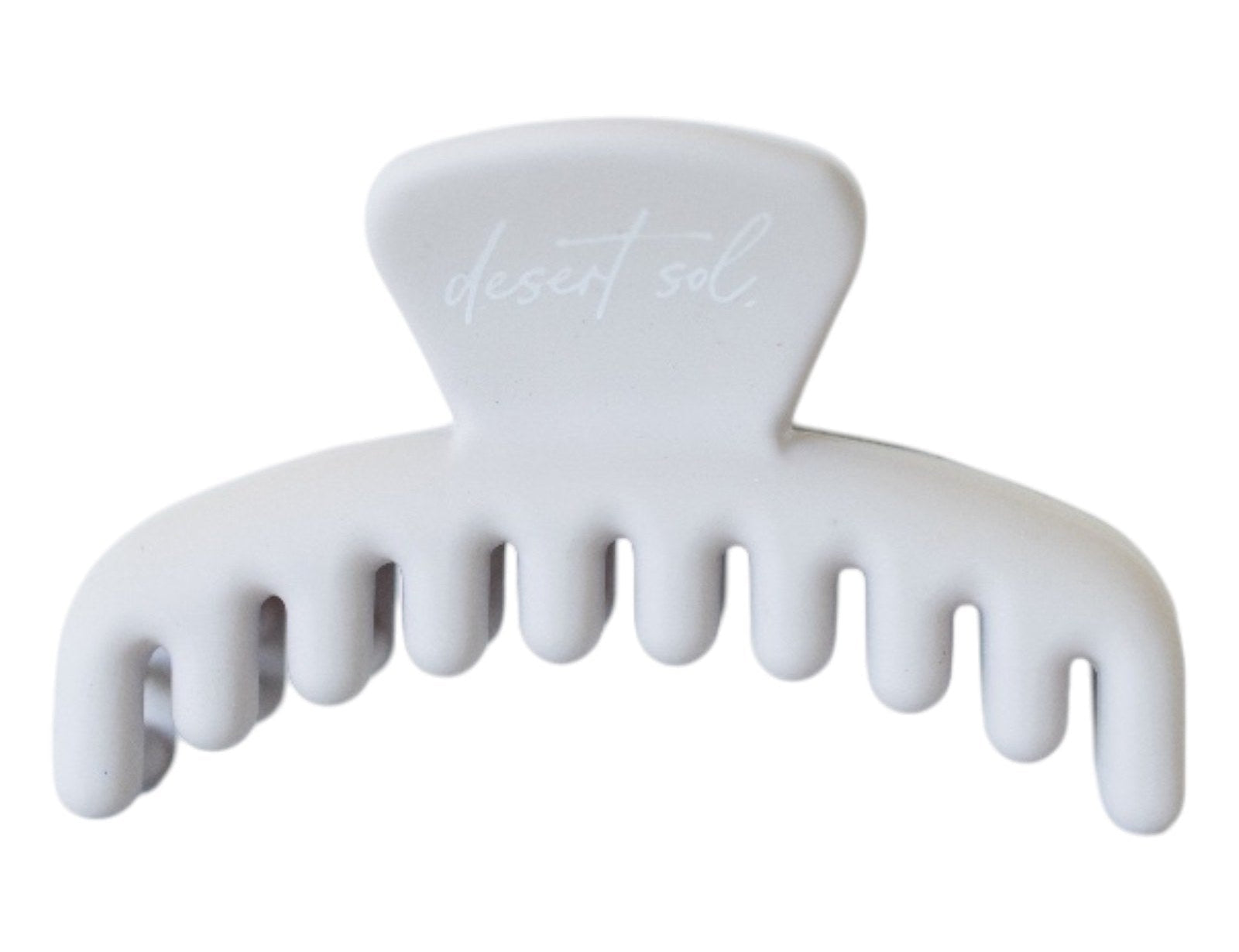 Frenchie Claw Clip in rosewater, petite size, Desert Sol