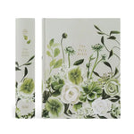 Hosanna Revival CSB Notetaking Bible Dorset theme shown with its floral spine