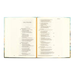 Hosanna Revival ESV Journaling Bible Santa Lucia theme open to The Psalms with wide journaling margins
