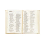 Hosanna Revival NLT Compact Bible Casablanca theme open to Proverbs