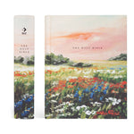 Hosanna Revival NLT Notetaking Bible Coram theme shown with its painted spine