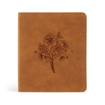 Hosanna Revival One Thing I Ask 5 Years of Prayer journal in Amelia, a tan faux leather cover with a floral sketch