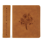 Hosanna Revival One Thing I Ask prayer journal in Amelia shown with its tan spine