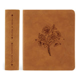 Hosanna Revival One Thing I Ask prayer journal in Amelia shown with its tan spine