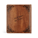 Hosanna Revival One Thing I Ask prayer journal in Edinburgh, back cover reading Hold fast to hope