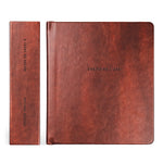 Hosanna Revival One Thing I Ask prayer journal in Stockholm shown with its rust brown spine