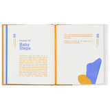 Hosanna Revival Start From Here by Ness Cannon, open to the Baby Steps page with abstract shapes