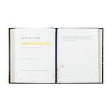 Hosanna Revival Wonder by Alicia Hamilton, open to a Reflection page with gold star accents