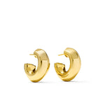 Kendra Scott Embry Hoop Earrings, Gold, Second View