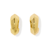 Kendra Scott Embry Hoop Earrings, Gold, Fourth View