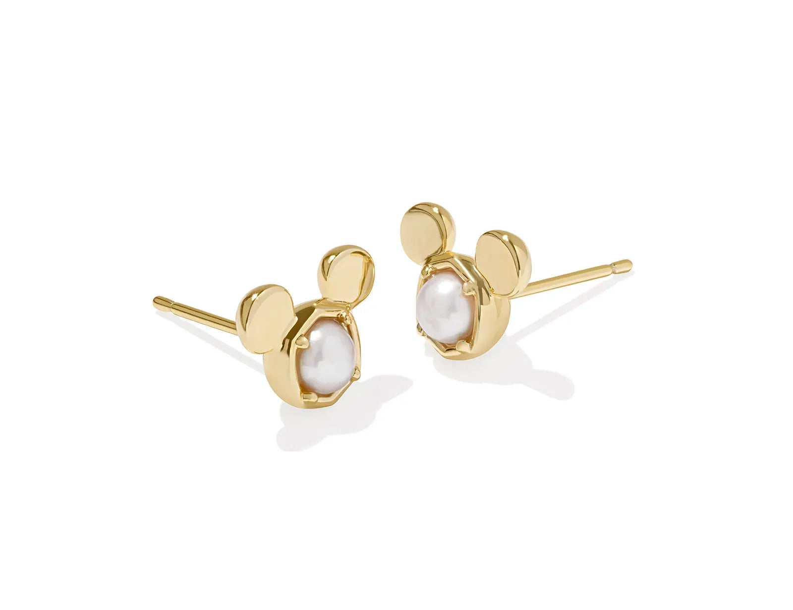 Kendra Scott Gold Mickey Mouse Stud Earring