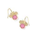 Kendra Scott Gold Minnie Mouse Drop Earrings