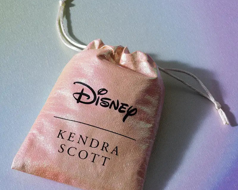 Kendra Scott Gold Minnie Mouse Drop Earrings, Third View