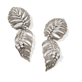 Kendra Scott Kayla Statement Earring White CZ