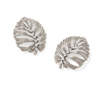 Kendra Scott Kayla Statement Earring White CZ, Second View