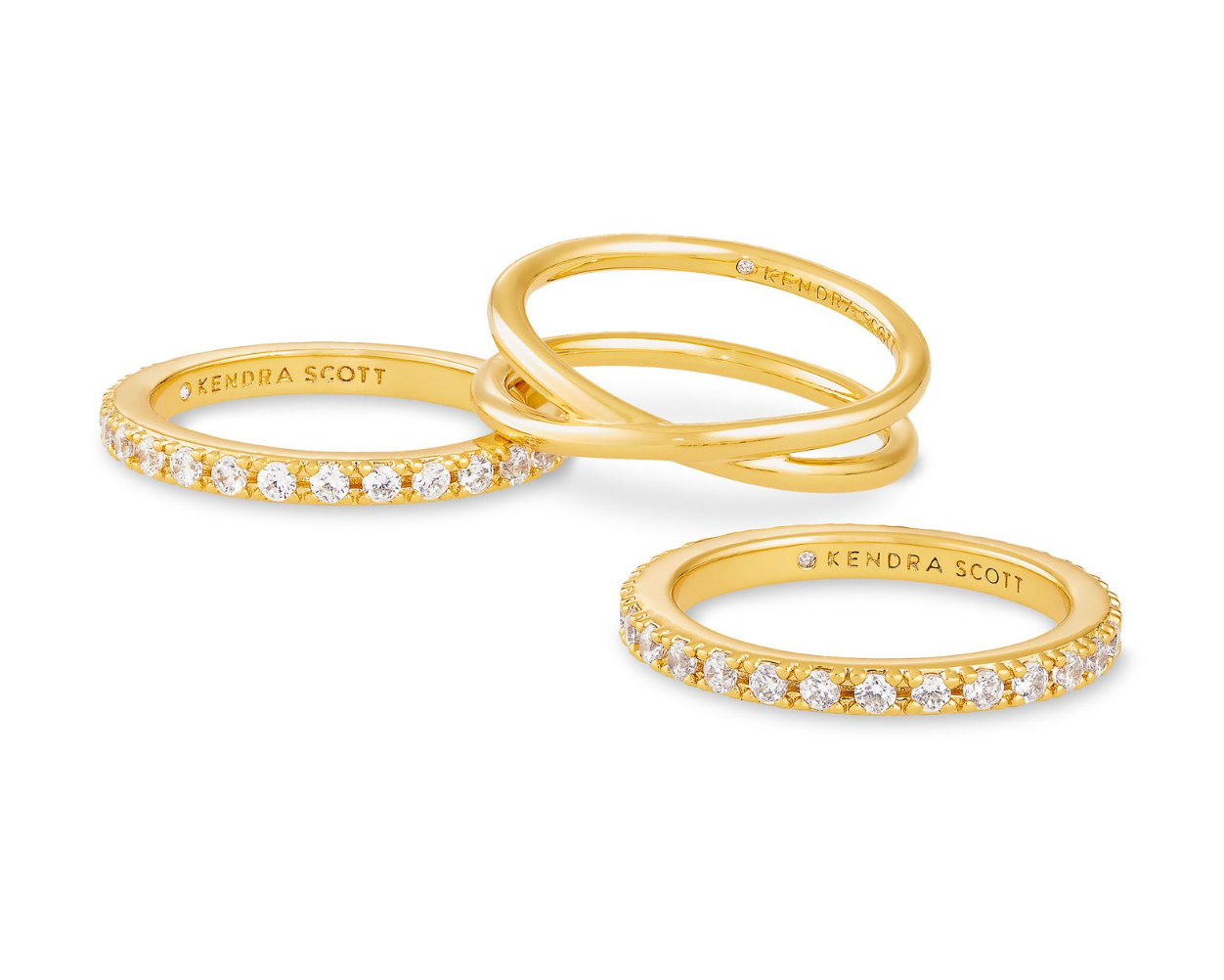 Kendra Scott Livy Ring Set of 3
