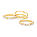 Kendra Scott Livy Ring Set of 3