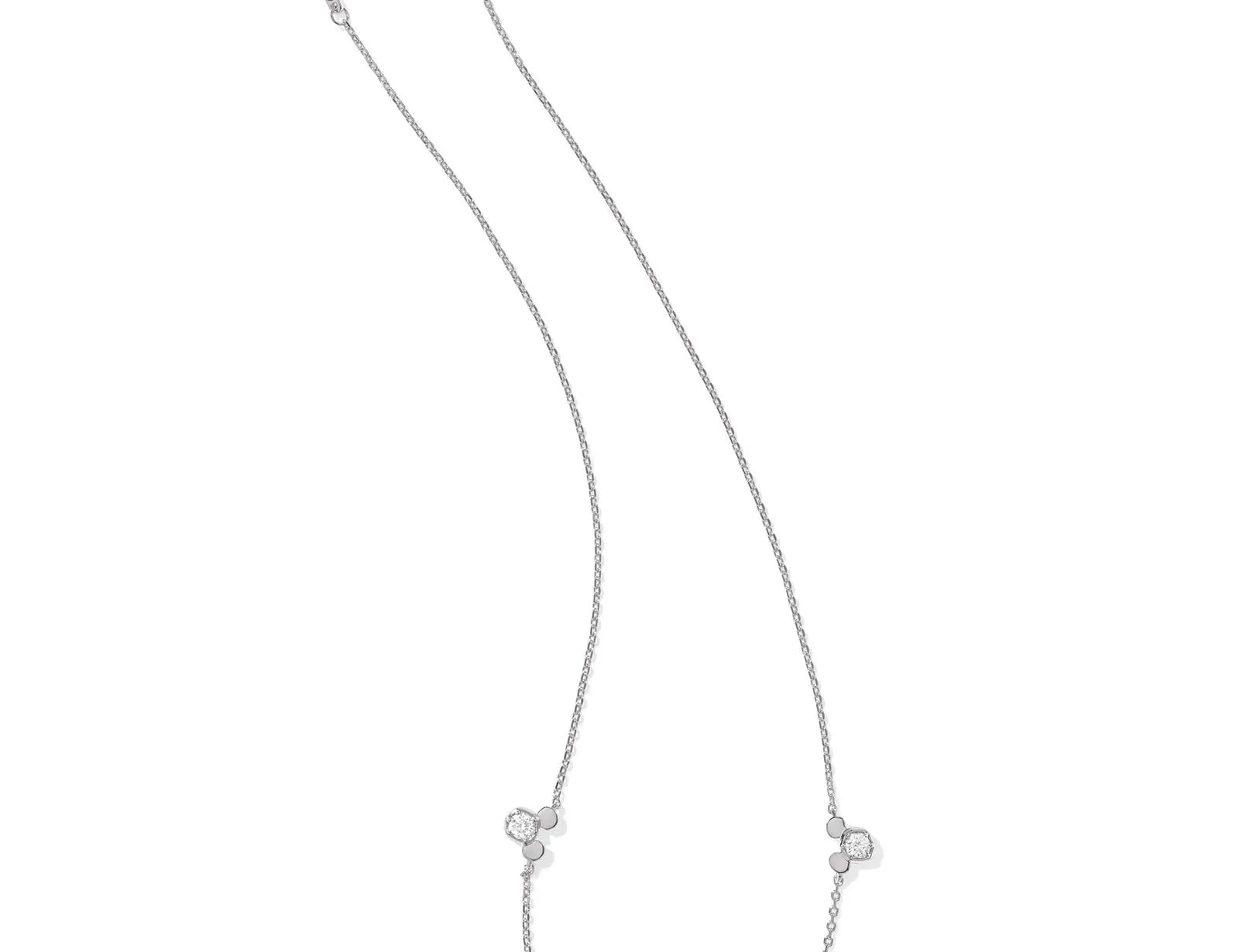 Kendra Scott Silver Mickey Minnie Strand Necklace, Second View