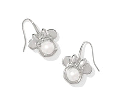 Kendra Scott Silver Minnie Mouse Drop Earrings