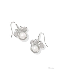 Kendra Scott Silver Minnie Mouse Drop Earrings