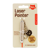 Kikkerland Laser Pointer cat toy in its retail packaging