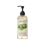 Koala Eco Natural Hand Wash in a clear pump bottle with a eucalyptus leaf label