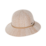 Kooringal Cassie Women's Short Brim hat in Natural, back view